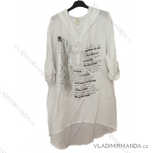 T-Shirt vayage Kurzarm Frauen (uni s / m) ITALIAN FASHIONIM420165 schwarz