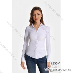 Košile dlouhý rukáv dámská (S/M ONE SIZE) ITALSKÁ MÓDA IMM23513