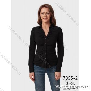 Langarmshirt für Damen (Einheitsgröße S/M) ITALIAN FASHION IMM23M2427