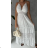 Šaty dlouhé letní boho krajkové na ramínka dámské (S/M ONE SIZE) ITALSKÁ MÓDA IMPGM236405