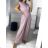 Overal elegantní icecool  dámský (M/L, XL/XXL) AINUOSI ITALSKÁ MODA IMB239907 M / L pink