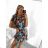 Dress with 3/4-sleeve ladies pocket (uni sl) ITALIAN Fashion IM3181746