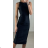 Women's Sleeveless Summer Dress (S/M ONE SIZE) ITALIAN FASHION IMPBB23A64294