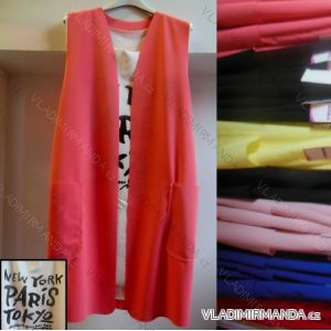 Cardigan dámský bez rukávů (one size) ITALSKá MóDA 0351IM