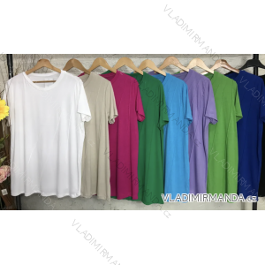 Tunika tričko krátký rukáv dámská (S/M ONE SIZE) ITALSKÁ MÓDA IMPGM2311511