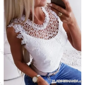 Tunika bez rukávu dámská (S/M ONE SIZE) ITALSKÁ MÓDA IMPGM2311502