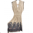 Women's Sleeveless Icecool Summer Dress (M/L, XL/2XL) AINUOSI ITALIAN FASHION IMB239983