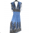 Women's Sleeveless Icecool Summer Dress (M/L, XL/2XL) AINUOSI ITALIAN FASHION IMB239983