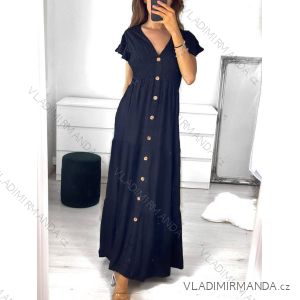 Langärmliges Sommerkleid für Damen (M/L, XL/2XL) polnische Mode PMLB23VH02