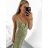 Sommerliches langes trägerloses Icecool-Kleid für Damen (M/L, XL/2XL) ITALIAN FASHION IMB23F901
