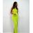 Šaty dlhé elegantné spoločenské bez rukávov dámske (S/M ONE SIZE) TALIANSKA MÓDA IMPLP2360580095