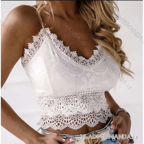 Trägerloses Crop-Top für Damen (S/M ONE SIZE) ITALIAN FASHION IMPBB23P9678