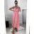 Women's Sleeveless Summer Dress (S / M ONE SIZE) ITALIAN FASHION IMWC222493