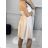Buttoned Dress with Buttoned Ladies (uni s-m) ITALIAN FASHION IM2203948