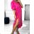 Buttoned Dress with Buttoned Ladies (uni s-m) ITALIAN FASHION IM2203948 S/M béžová