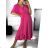 Buttoned Dress with Buttoned Ladies (uni s-m) ITALIAN FASHION IM2203948 S/M béžová