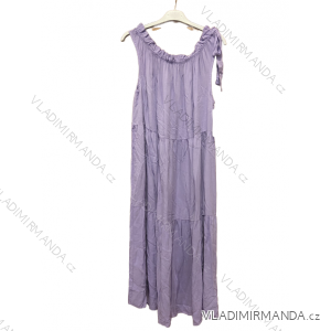 Women's Casual Cotton Short Sleeve Dress (S/M/L ONE SIZE) ITALIAN FASHION IMC23153