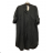 Šaty košilové oversize 3/4 rukáv dámské nadrozměr (XL/2XL ONE SIZE) ITALSKá MODA IM723SEINA