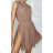 Šaty letní elegantní bez rukávu dámské (S/M ONE SIZE) ITALSKÁ MÓDA IMPBB23S4263/4363