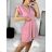 Šaty elegantní letní bez rukávů dámské (S/M ONE SIZE) ITALSKÁ MÓDA IMD22201/DR bílá S/M