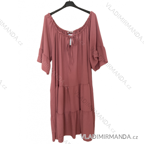 Shirt extended 3/4 long sleeve women's (L/XL/2XL ONE SIZE) ITALIAN FASHION IM423025