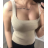 Damen-Träger-Crop-Top (Einheitsgröße S/M) ITALIAN FASHION IMPBB24Y20267