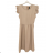 Ärmelloses Sommerkleid für Frauen (uni sm) ITALIAN FASHION IMD20550 S/M altrosa