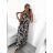 Women's Icecool Summer Sleeveless Long Dress (S/M/L ONE SIZE) ITALIAN FASHION IMM22M2942-8