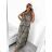 Ärmelloses langes Sommerkleid von Icecool für Damen (S/M/L EINHEITSGRÖSSE) ITALIAN FASHION IMM22M2942-13/DUR