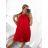 Women's Sleeveless Pleated Summer Dress (S/M ONE SIZE) ITALIAN FASHION IMWB23352