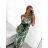 Eiskaltes ärmelloses langes Sommerkleid für Damen (S/M/L ONE SIZE) ITALIAN FASHION IMM22974