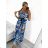 Eiskaltes ärmelloses langes Sommerkleid für Damen (S/M/L ONE SIZE) ITALIAN FASHION IMM22974