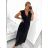 Women's Lace Cotton Short Sleeve Women's Dress (S / M ONE SIZE) ITALIAN FASHION IMWM215877