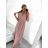 Women's Lace Cotton Short Sleeve Women's Dress (S / M ONE SIZE) ITALIAN FASHION IMWM215877