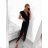 Women's Lace Cotton Short Sleeve Women's Dress (S / M ONE SIZE) ITALIAN FASHION IMWM215877