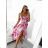 Carmen summer dress (S / M / L ONE SIZE) ITALIAN FASHION IMWY22051 S/M pink