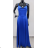 Langes, elegantes Partykleid für Damen mit Trägern (S/M EINHEITSGRÖSSE) ITALIAN FASHION IMPLS2329167