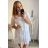 Women's Lace Carmen Off Shoulder Dress (XL/2XL ONE SIZE) ITALIAN FASHION IM423CAIRO