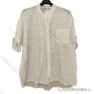 Košile s krajkou dámská (L/XL/2XL ONE SIZE) ITALSKá MóDA IM723MEDA/DUR