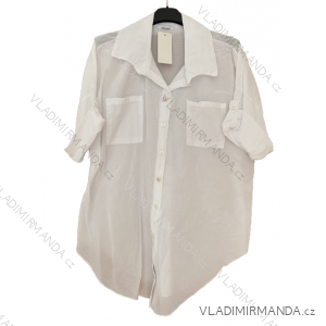 Košile 3/4 dlouhý rukáv dámská (XL/2XL/3XL) ITALSKá MóDA IM723KAIRA