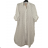 Šaty košilové oversize 3/4 rukáv dámské nadrozměr (XL/2XL ONE SIZE) ITALSKÁ MÓDA IM423MARIA
