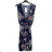 Šaty letní icecool bez rukávu dámské (M/L, XL/2XL) AINUOSI ITALSKÁ MODA IMB22819 M / L black
