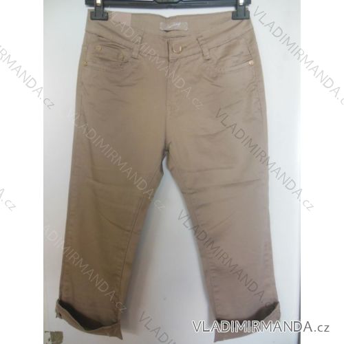 Trousers 3/4 short women (36-46) SMILING JEANS W840