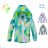 Light jacket with hood for children, girls and boys (98-128) KUGO B2848