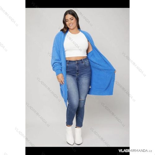 Women's Long Sleeve Knitted Cardigan (S/M ONE SIZE) ITALIAN FASHION IMWAA223636