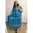 Women's Elegant Glitter Long Sleeve Dress (S/M/L/XL ONE SIZE) ITALIAN FASHION IMBM22010