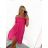 Carmen summer summer shoulder dress (UNI S / M) ITALIAN FASHION IMM20628 S/M Pink dark