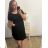 Women's Summer Cotton Short Sleeve Dress (S/M ONE SIZE) ITALIAN FASHION IM722253