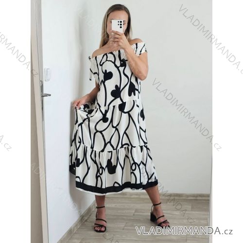 Summer dress short sleeve ladies (uni sl) ITALIAN Fashion IM818063