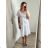 Women's Summer Cotton Short Sleeve Dress (S/M ONE SIZE) ITALIAN FASHION IM722253
